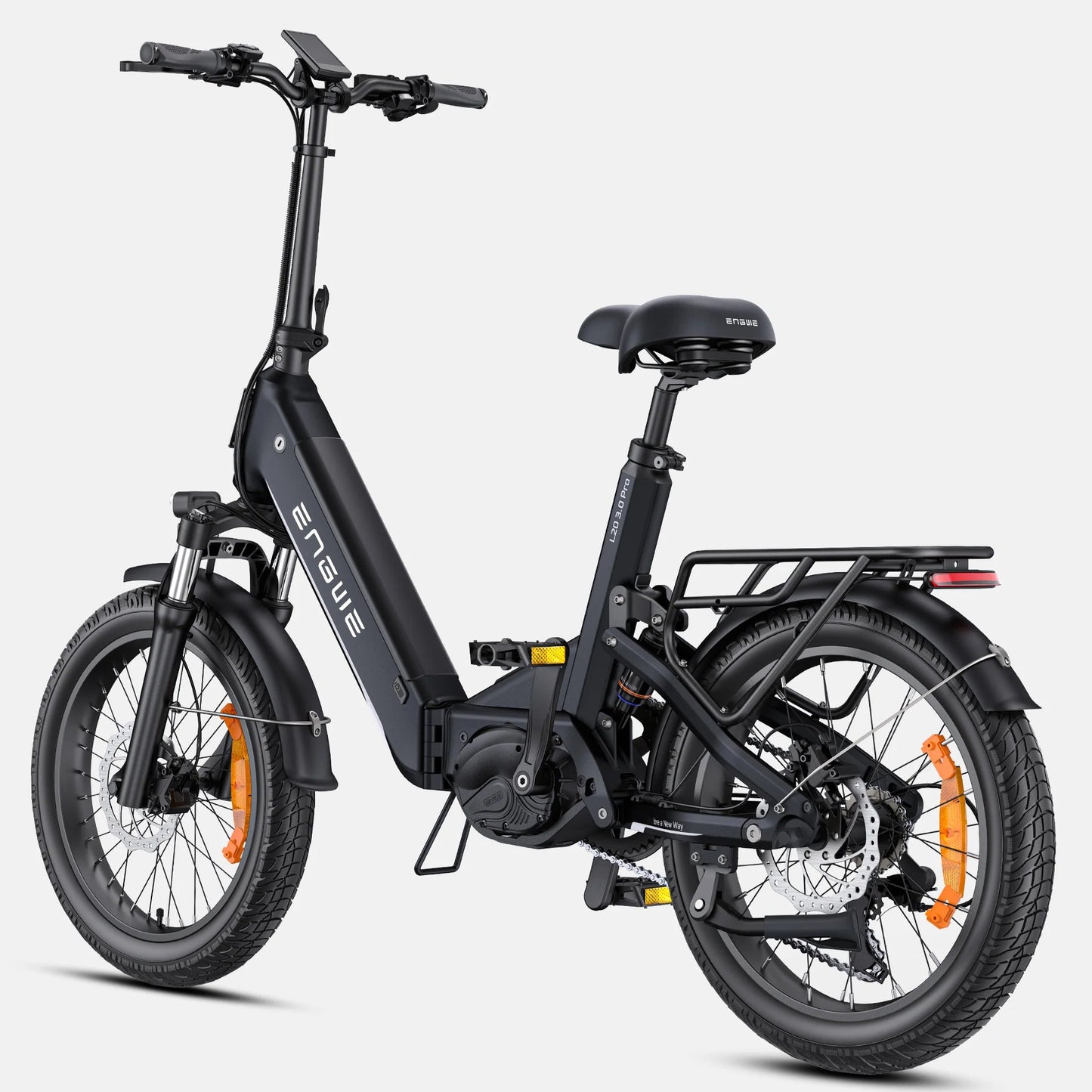 L20 3.0 Pro 250W 100Nm Mid-drive Motor Full Suspension Compact E-bike - Bike N Fitness