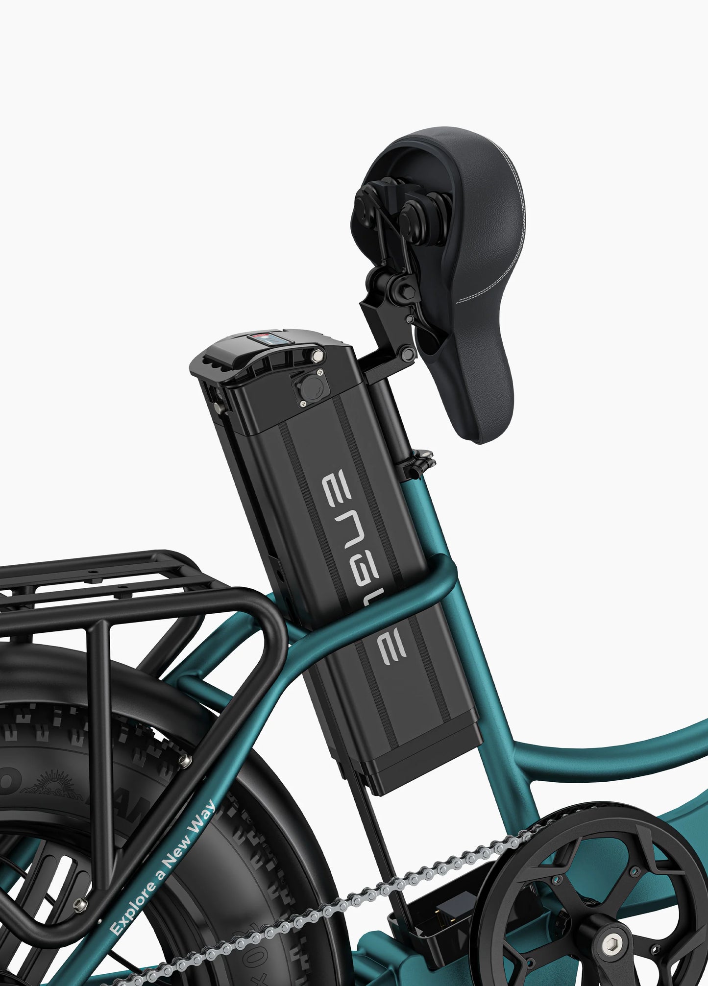 ENGWE L20 Boost 250W Mid-drive Motor FrontSuspension Compact E-bike with Boost Button