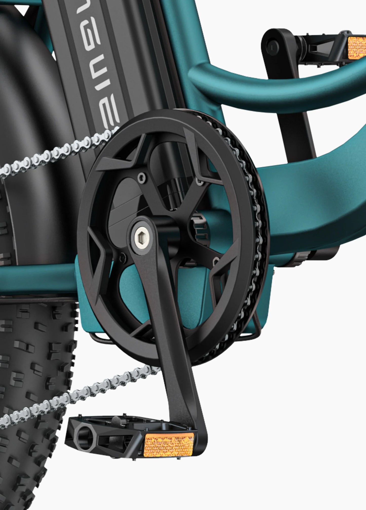 ENGWE L20 Boost 250W Mid-drive Motor FrontSuspension Compact E-bike with Boost Button