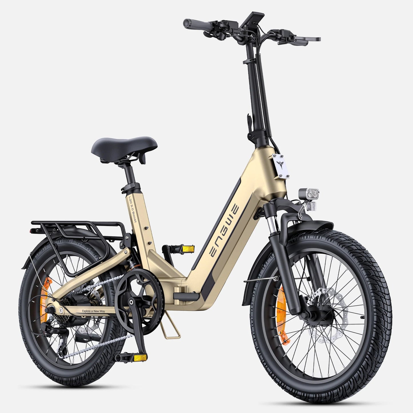 ENGWE L20 3.0 Boost 250W 75Nm Mid-drive Motor Full Suspension Compact E-bike