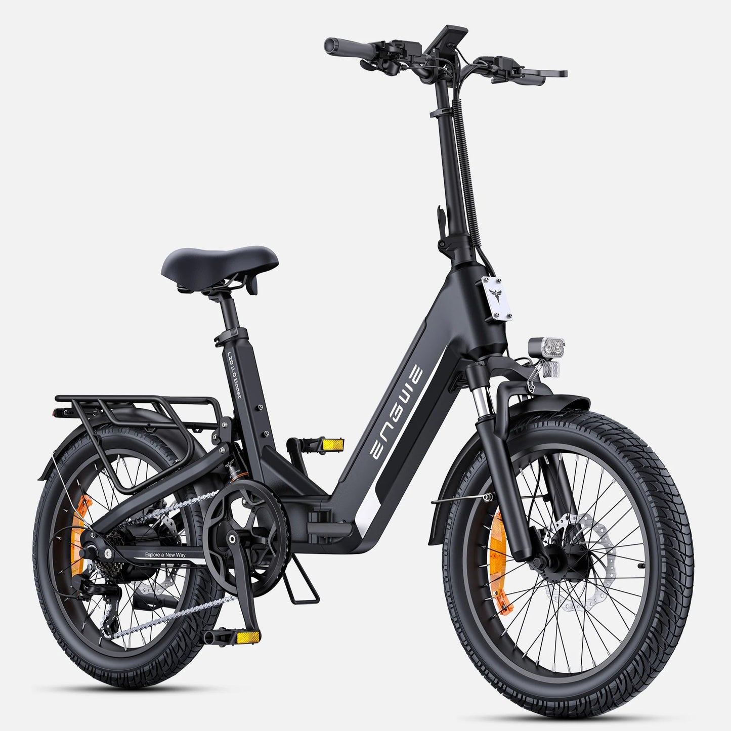 ENGWE L20 3.0 Boost 250W 75Nm Mid-drive Motor Full Suspension Compact E-bike