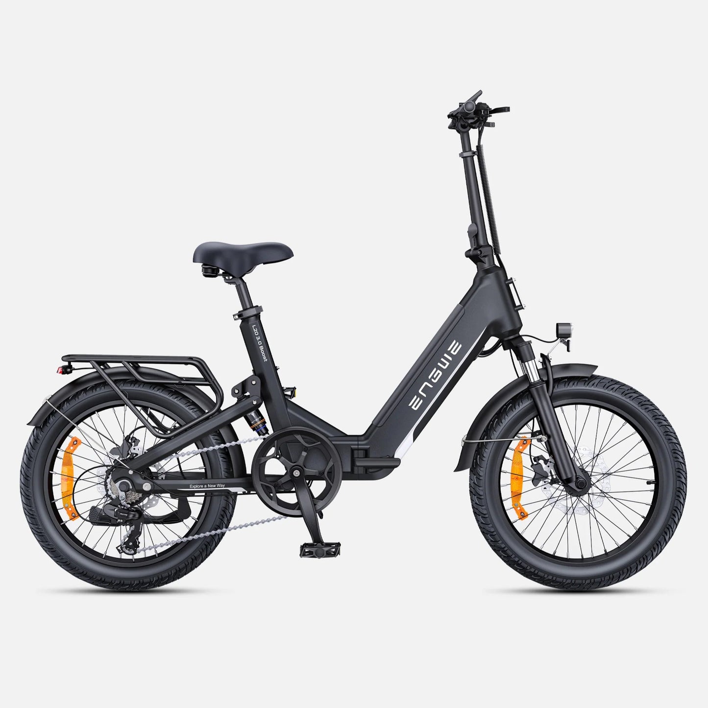 ENGWE L20 3.0 Boost 250W 75Nm Mid-drive Motor Full Suspension Compact E-bike