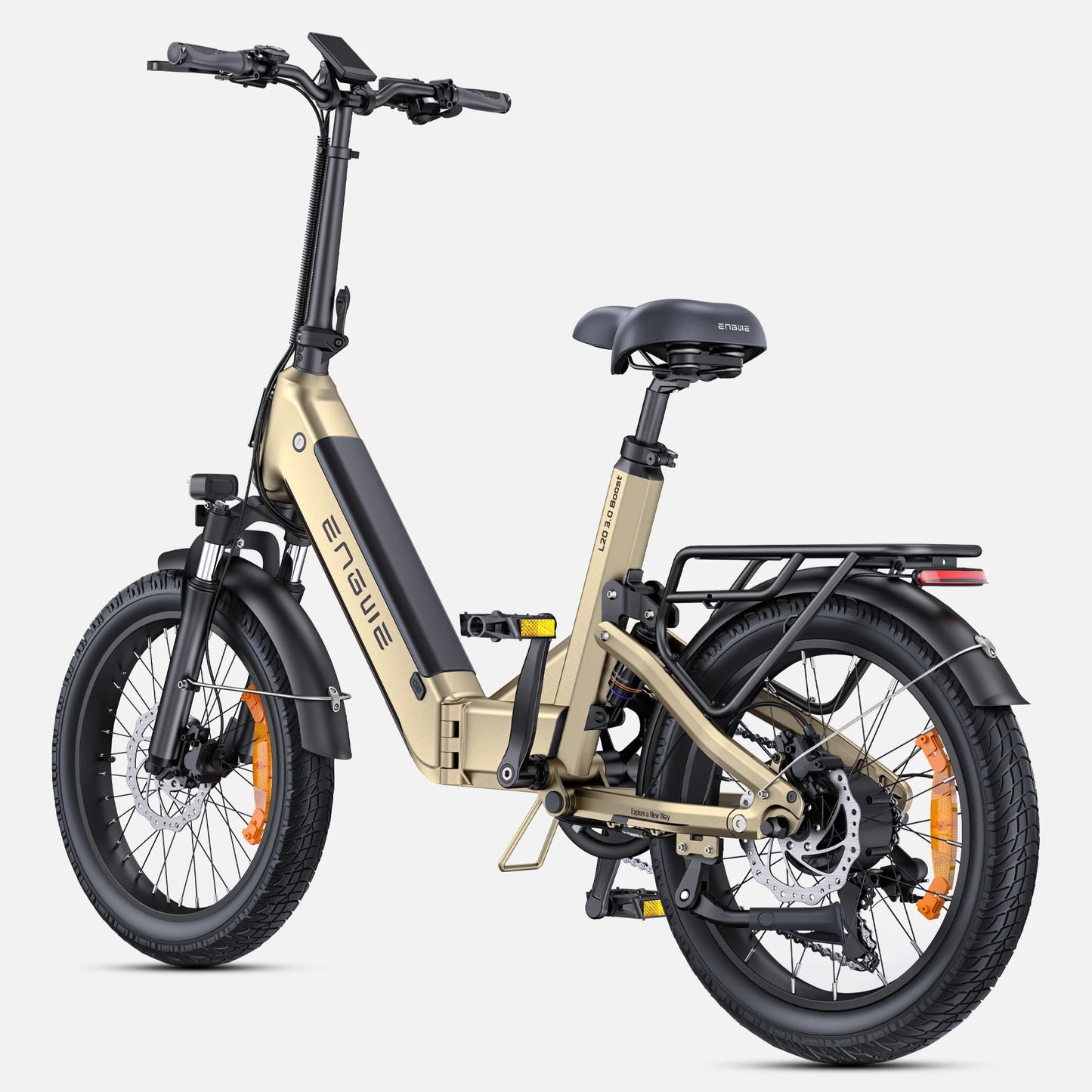 ENGWE L20 3.0 Boost 250W 75Nm Mid-drive Motor Full Suspension Compact E-bike