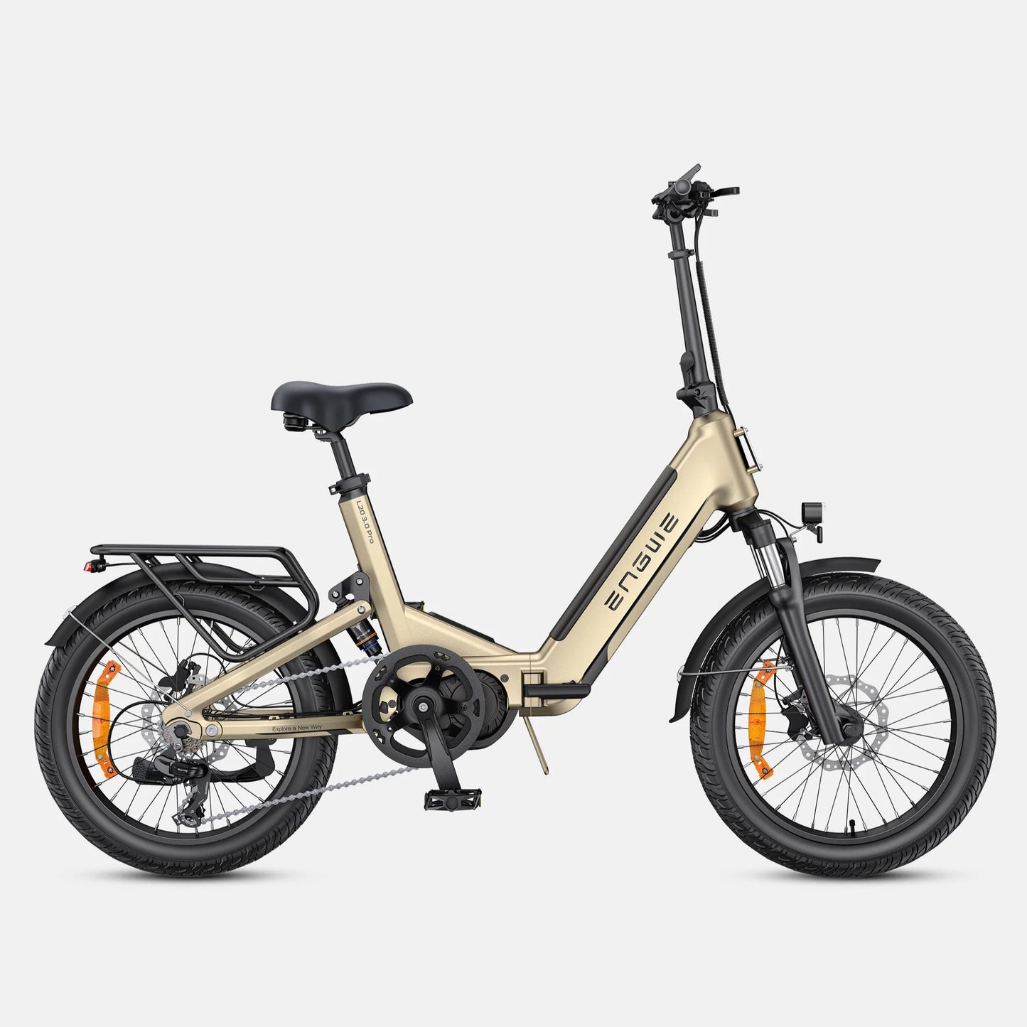 L20 3.0 Pro 250W 100Nm Mid-drive Motor Full Suspension Compact E-bike - Bike N Fitness