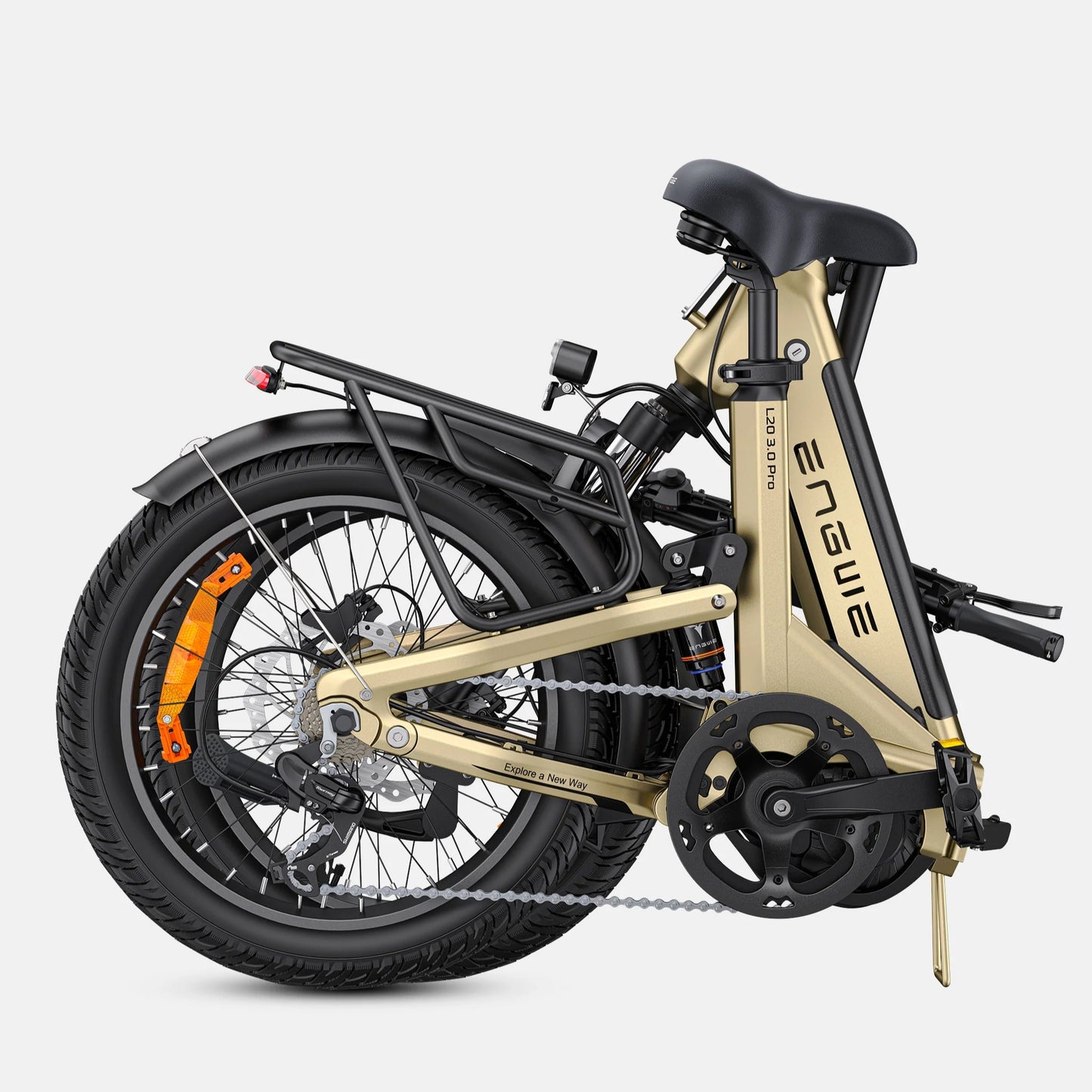 L20 3.0 Pro 250W 100Nm Mid-drive Motor Full Suspension Compact E-bike - Bike N Fitness