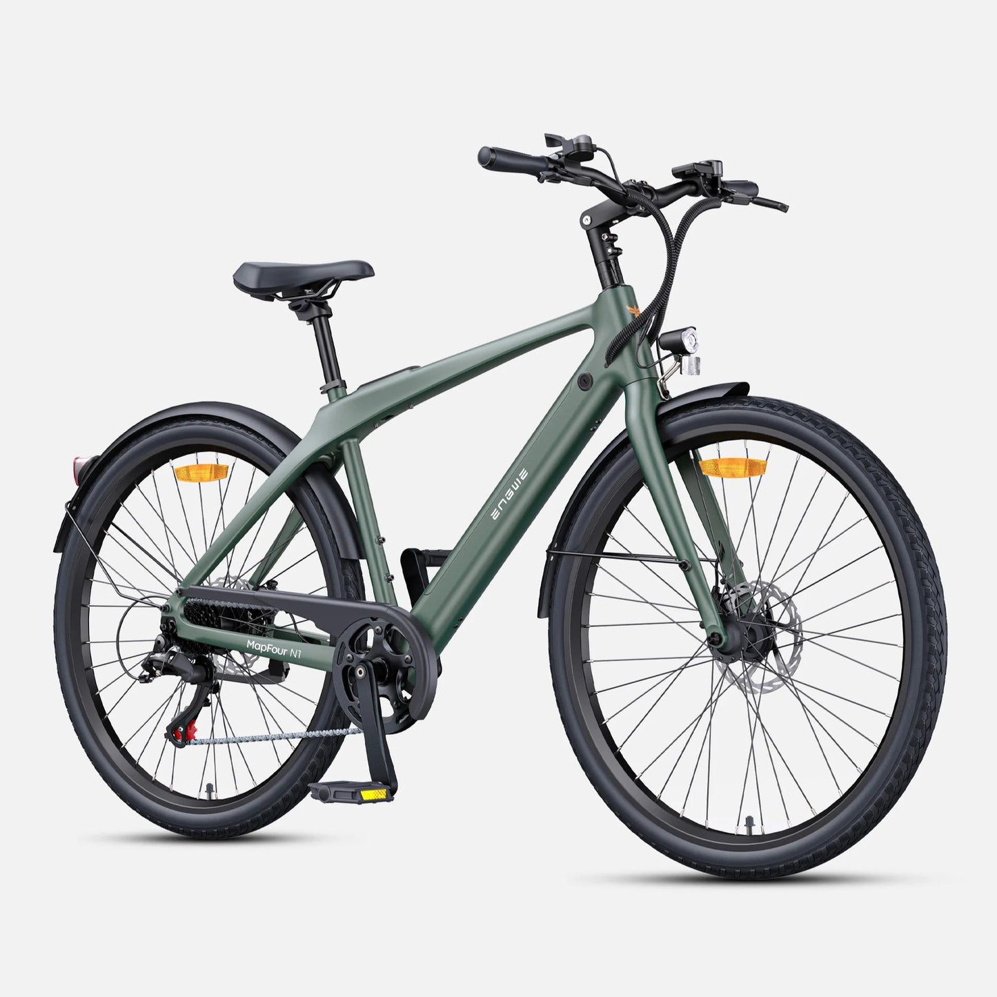 ENGWE MAPFOUR N1 AIR 250W Ultra-lightweight 100KM Long Range Carbon Fiber City E-bike