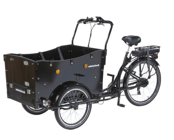AMCargo Bikes Cargo Electric Tricycle 250W Kindergarten Open 6 Children - Bike N Fitness