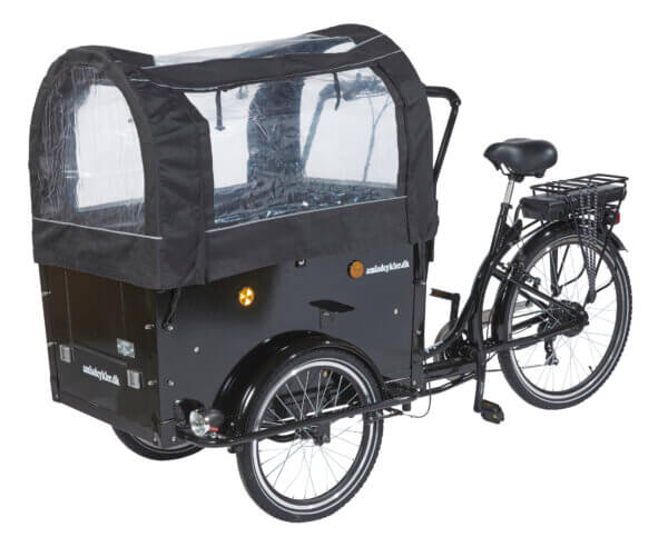 AMCargo Bikes Cargo Electric Tricycle 250W Kindergarten Open 6 Children - Bike N Fitness