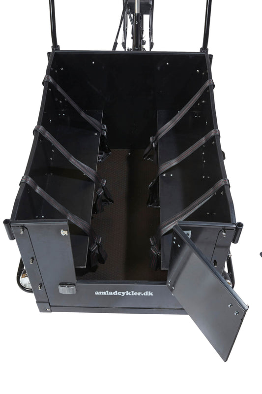 AMCargo Bikes Cargo Electric Tricycle 250W Kindergarten Open 6 Children - Bike N Fitness