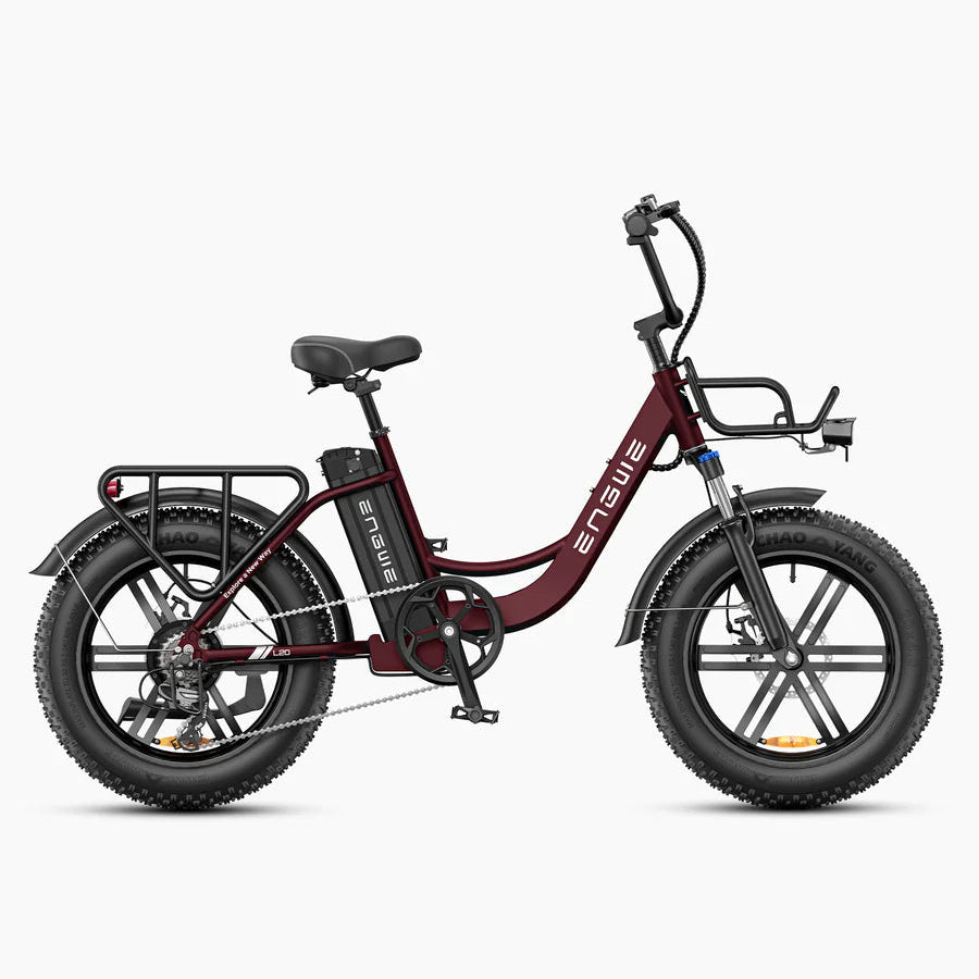 ENGWE L20 Boost 250W Mid-drive Motor FrontSuspension Compact E-bike with Boost Button - Bike N Fitness