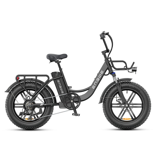 ENGWE L20 Boost 250W Mid-drive Motor FrontSuspension Compact E-bike with Boost Button