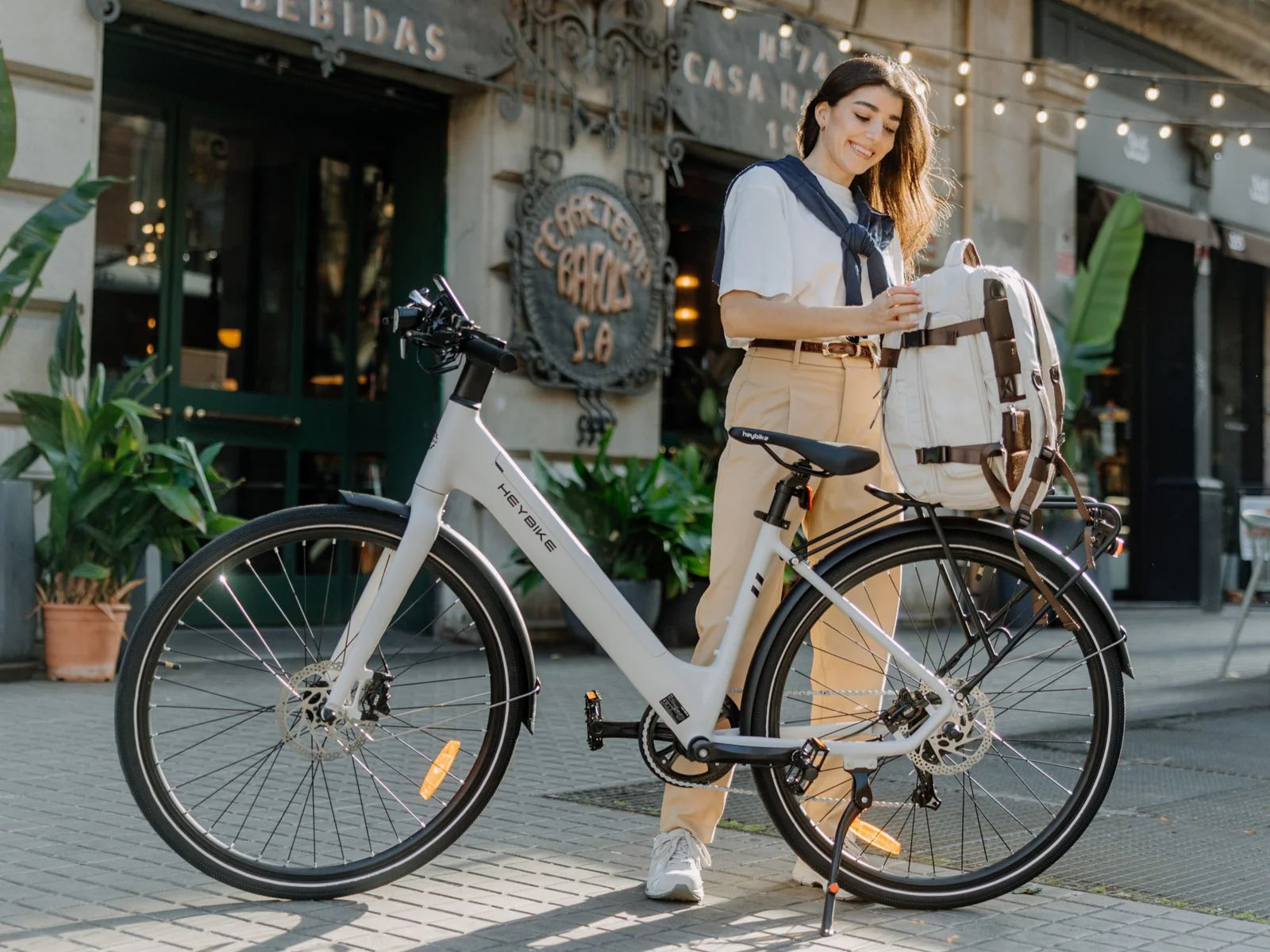HEYBIKE EC1 Step Through Commuter Electric Bike 250W - Bike N Fitness