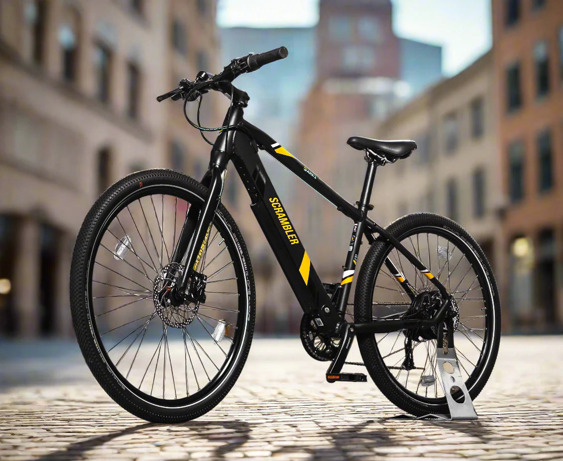 Mark2 Urban Scrambler Electric Mountain E Bike 250W - Bike N Fitness