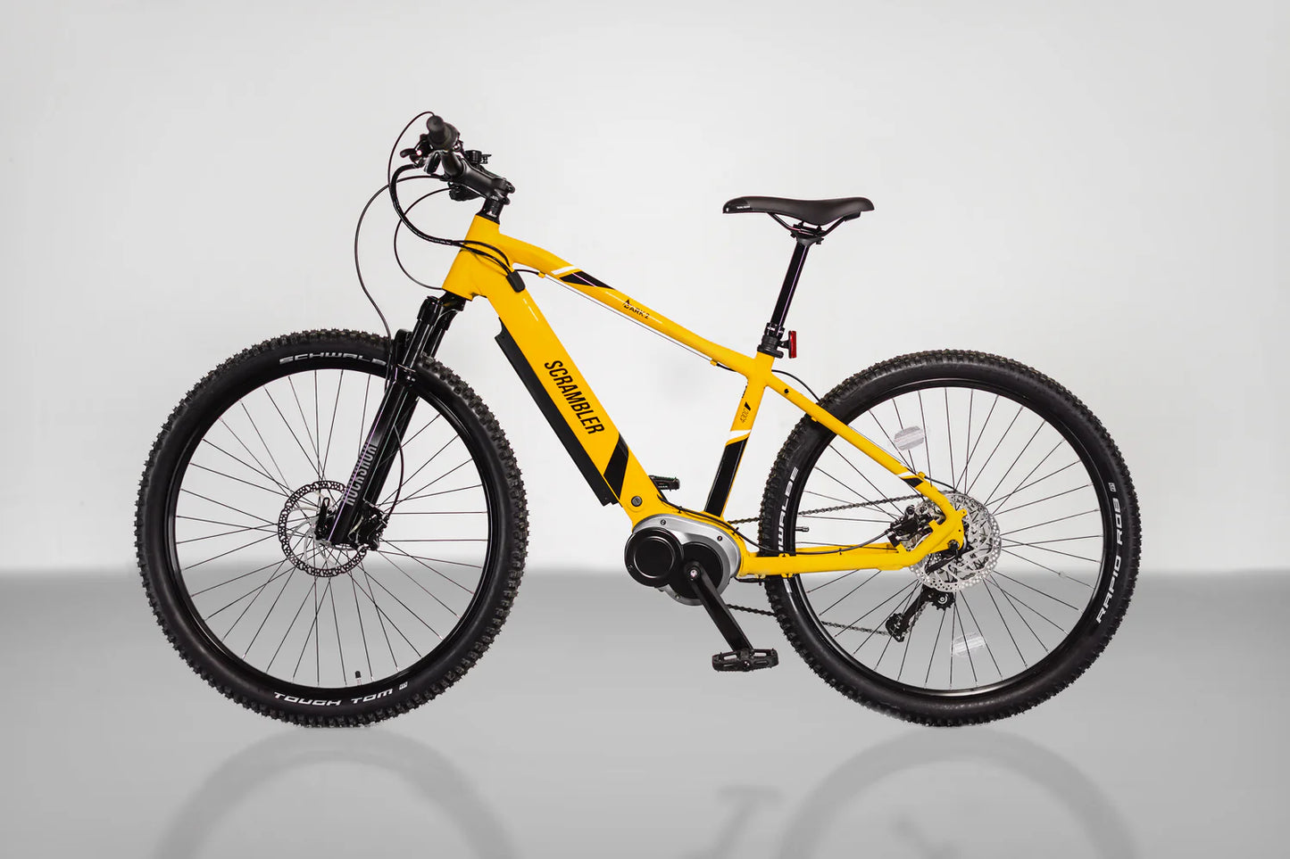 Mark2 Scrambler XC Mid Drive 90nm Torque Rockshox Suspension Electric Bike 250W - Bike N Fitness