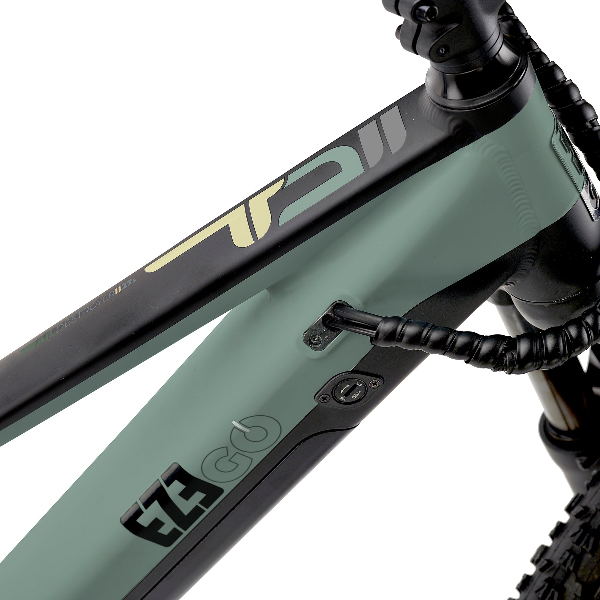 Ezego Trail Destroyer II Electric Mountain Bike 2025 - Bike N Fitness