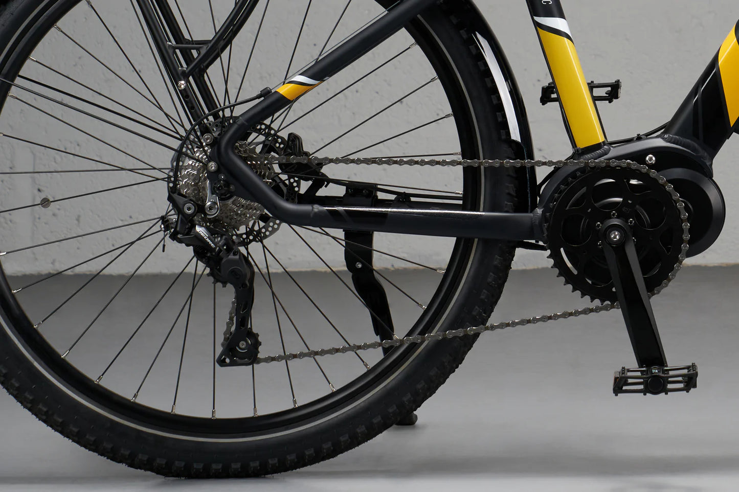 Mark2 Scrambler CX Mid Drive Crossbar Electric Bike 250W - Bike N Fitness