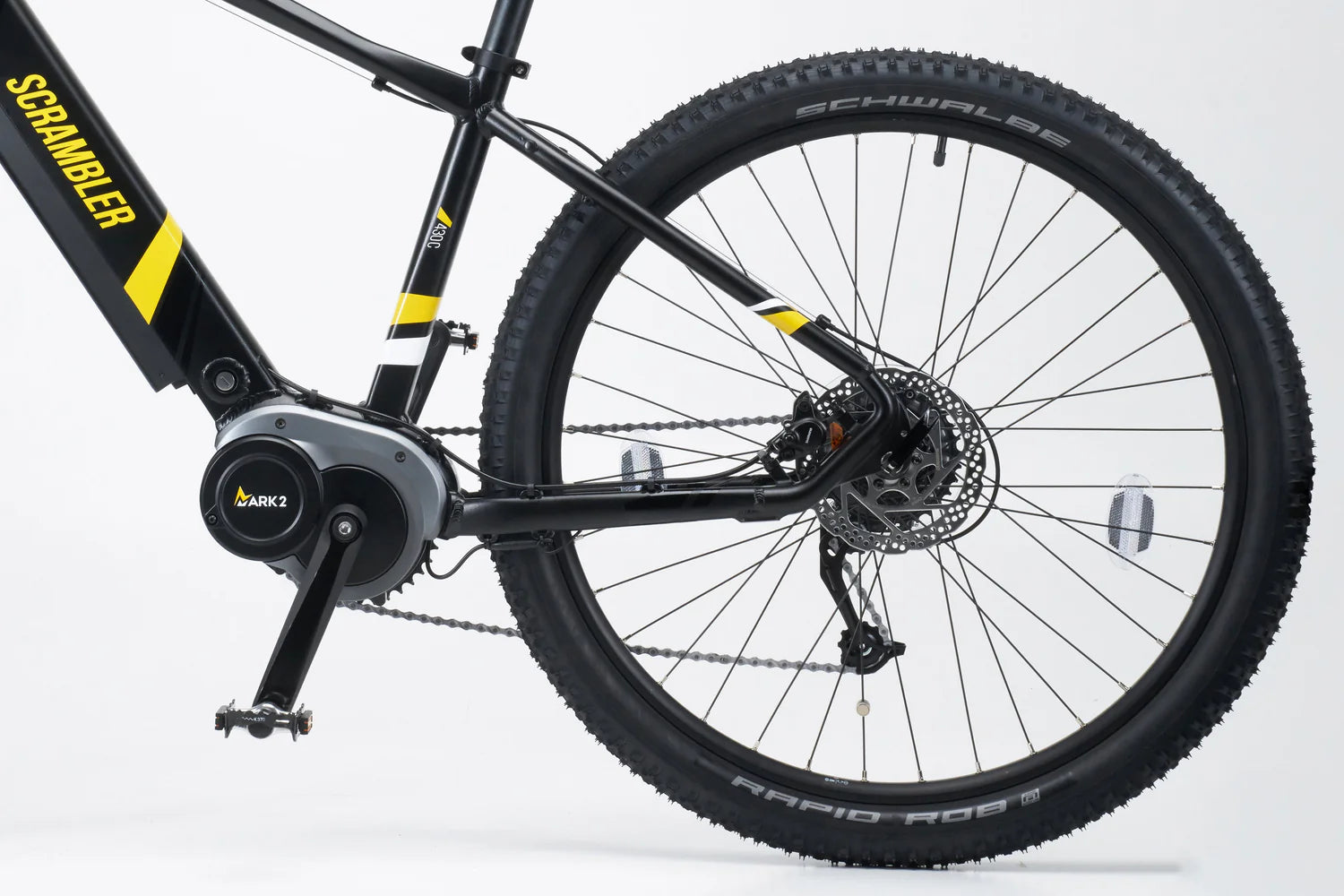 Mark2 Scrambler CL Mid Drive 90nm Torque Rockshox Suspension Electric Bike 250W - Bike N Fitness