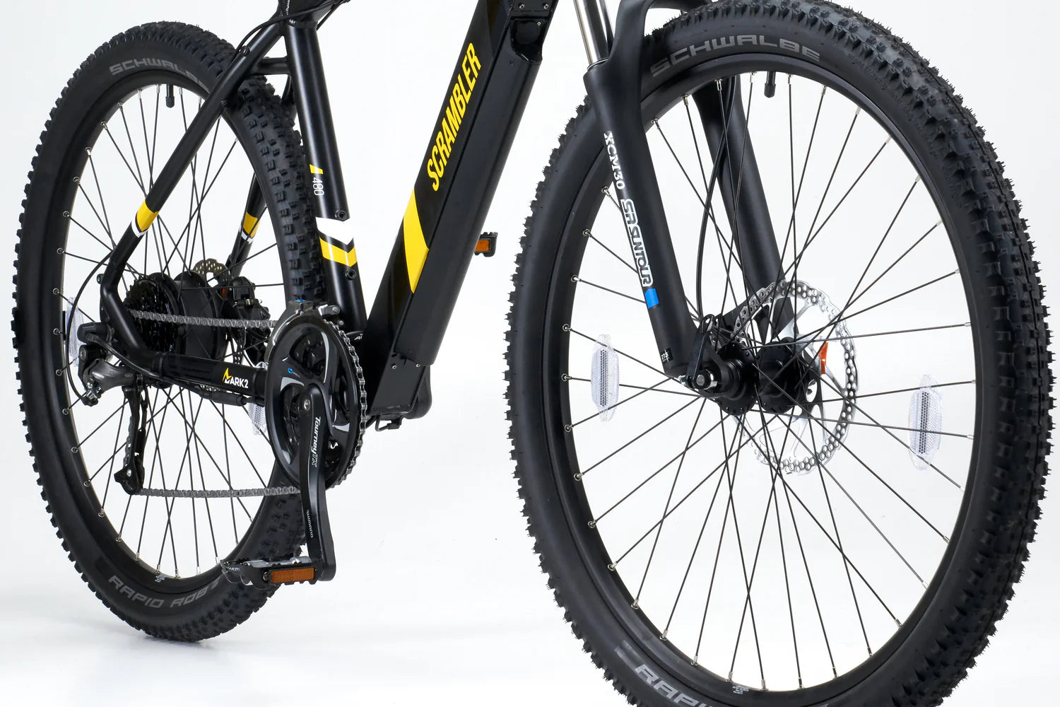 Mark2 Scrambler Electric Mountain E Bike 250W - Bike N Fitness