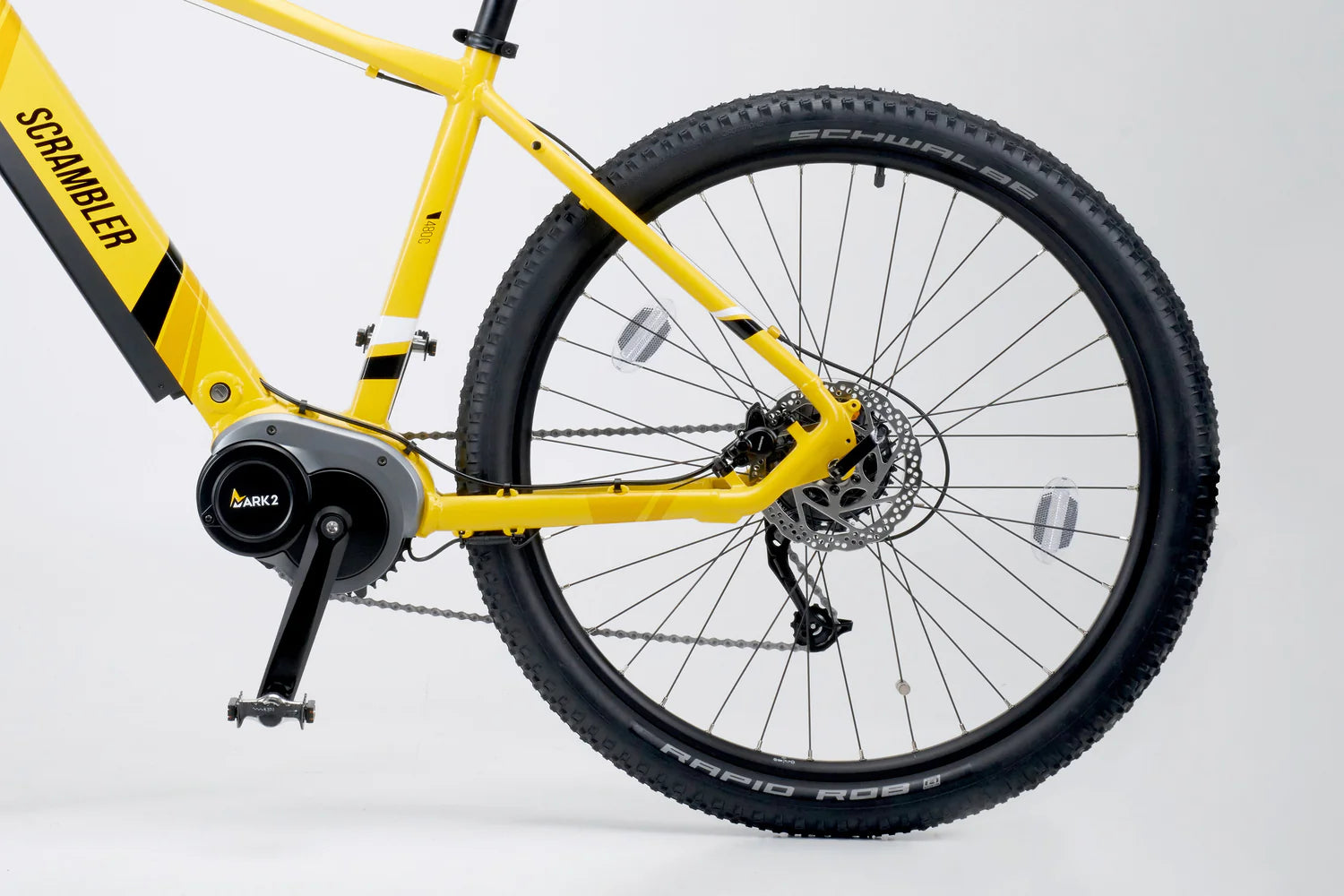 Mark2 Scrambler CL Mid Drive 90nm Torque Rockshox Suspension Electric Bike 250W - Bike N Fitness